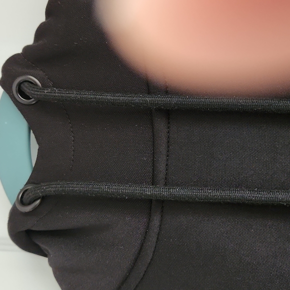 Spider Active ProW=B Pullover W Hood, Large, BLK, Rubber Blk & Red Spider Logo - Picture 5 of 11